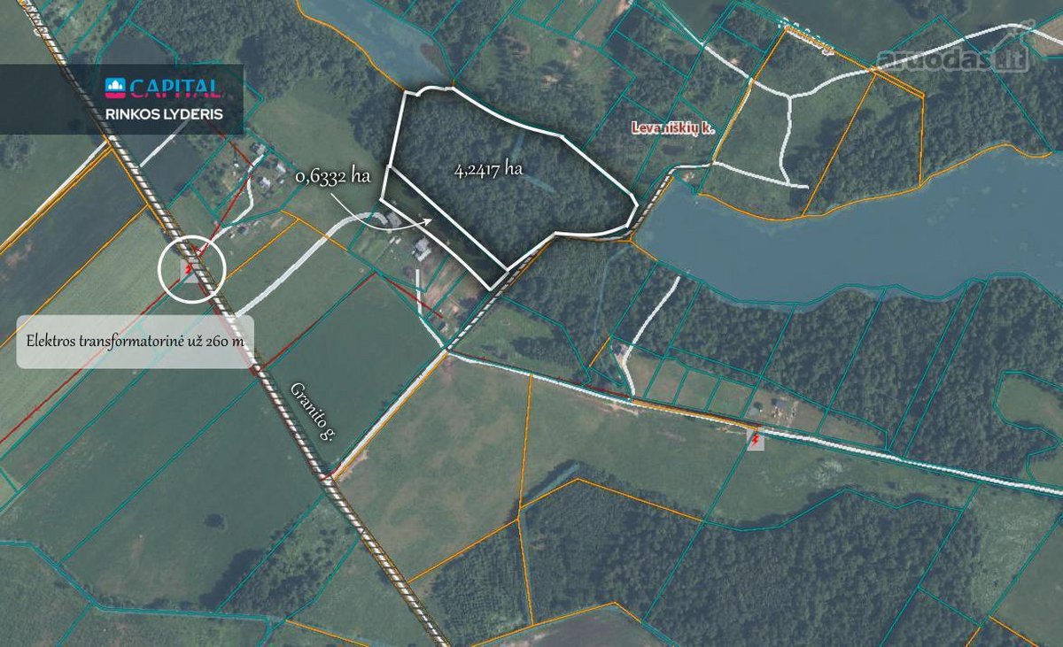 Prie Juodės II Tvenkinio – Beveik 5 Hektarai - nuotraukos Nr. 14