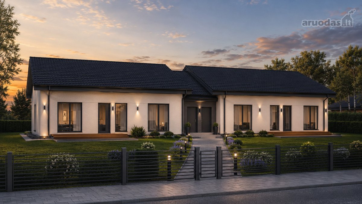 Likę 3 A++ Namai Kretingalėje – 101 M², 3
