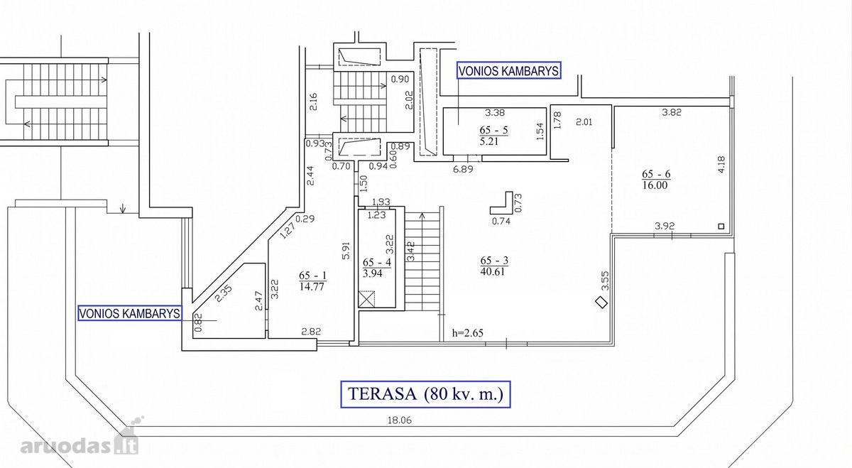 Išskirtiniai Penthouse stiliaus apartamentai - nuotraukos Nr. 20