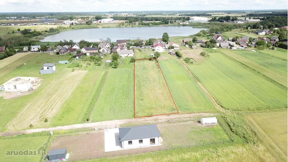 Parduodamas 22,26 aro namų valdos sklypas,