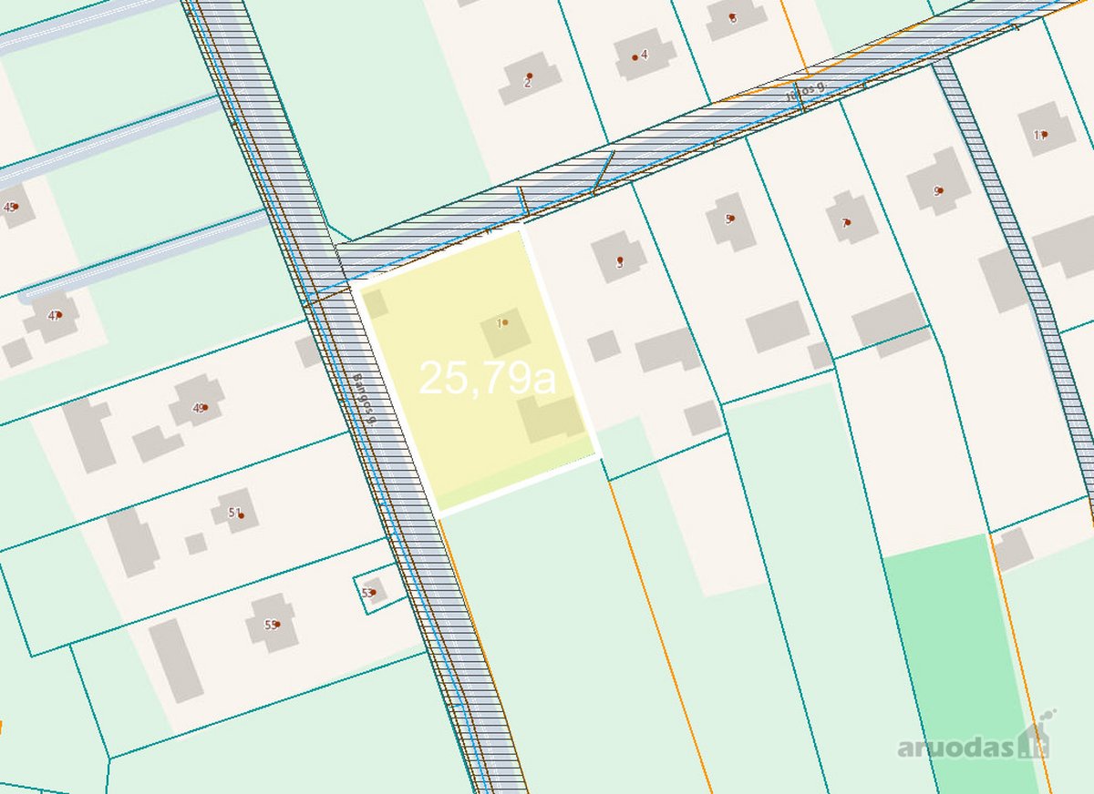 Parduodamas 2 Aukštų Namas Su 25,79 A Sklypu - nuotraukos Nr. 49
