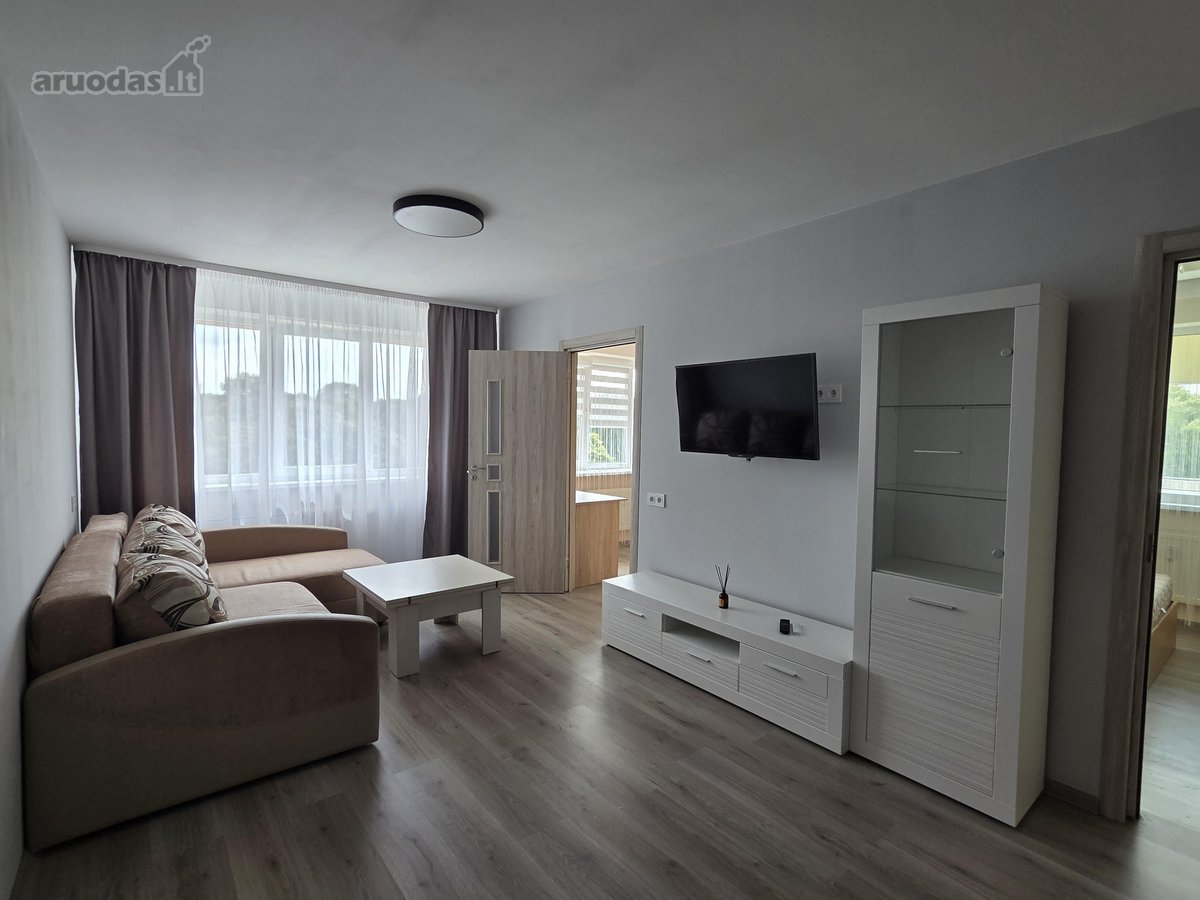 Išnuomojamas įrengtas tvarkingas, jaukus,