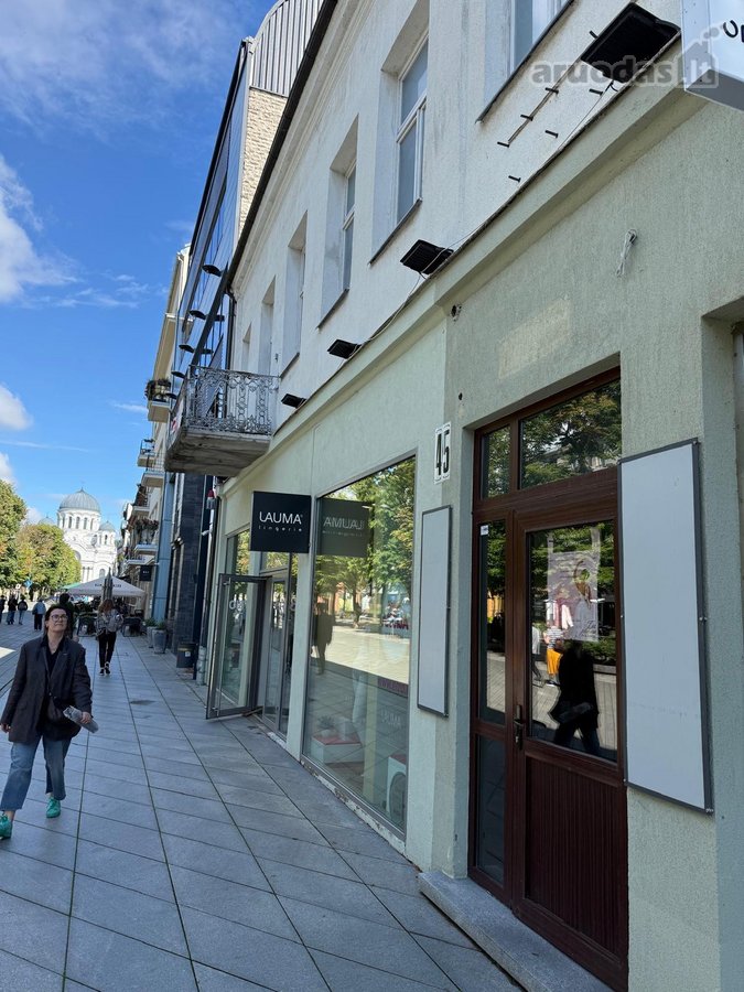 Nuomuojamos 240m2 komercinės patalpos Laisvės - nuotraukos Nr. 2