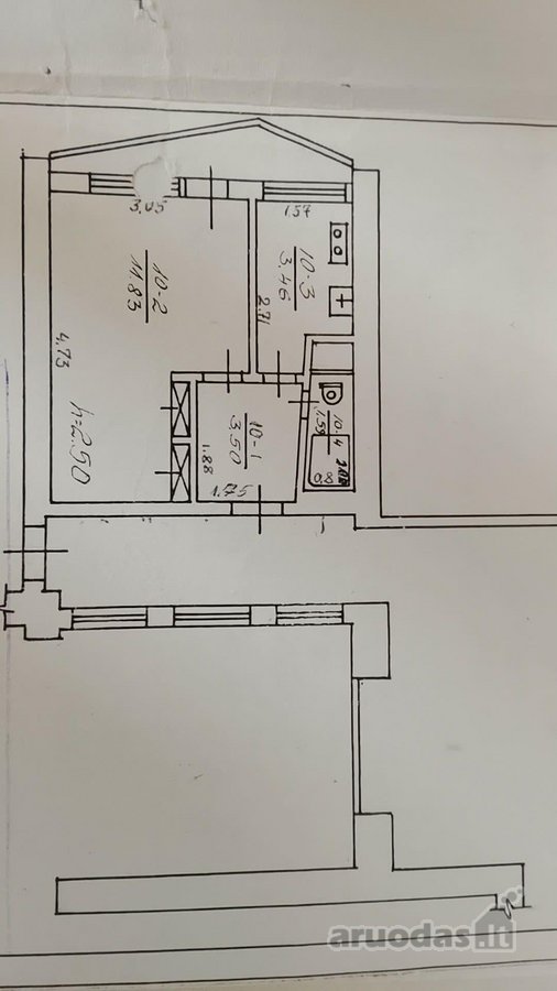 Parduodamas 1 kambario butas – puiki galimybė