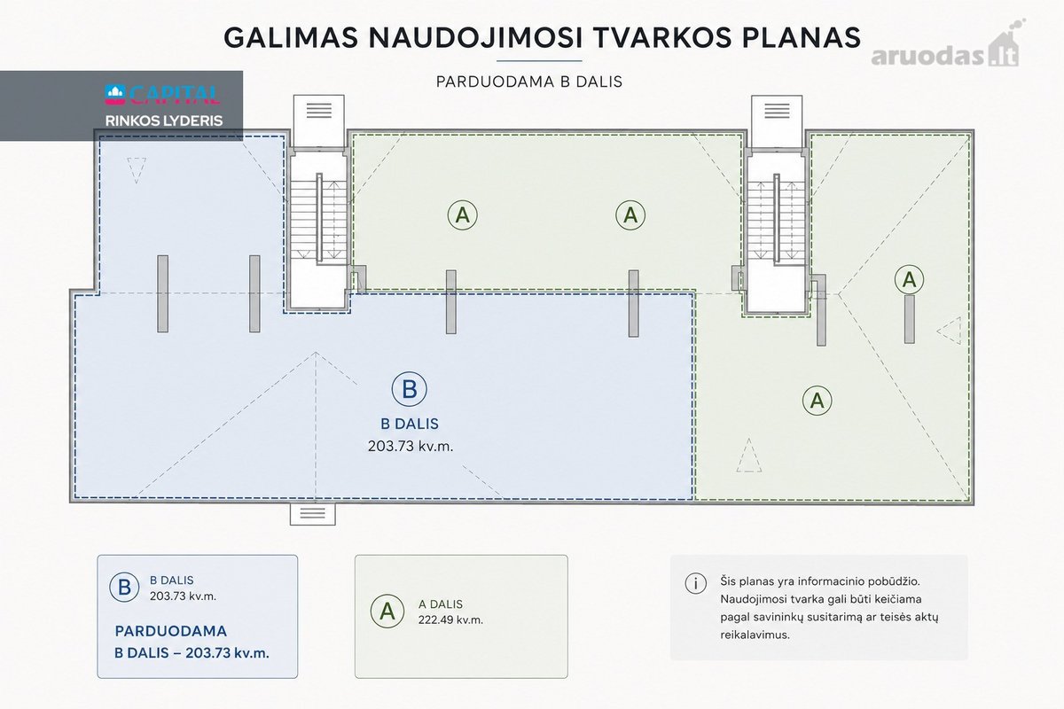 Parduodama 203,73 Kv. M Palėpė Naujamiestyje! - nuotraukos Nr. 11