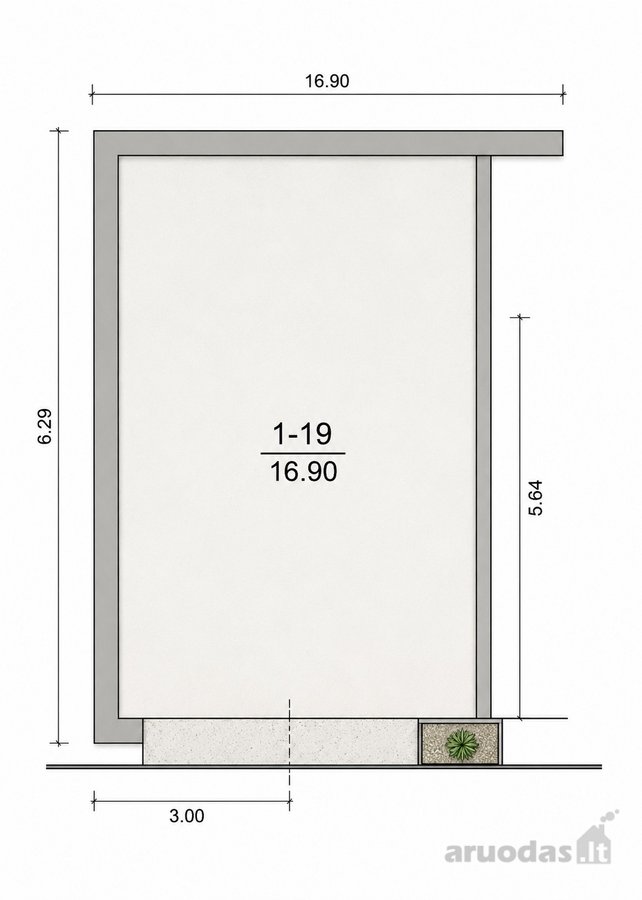 Parduodamas Suremontuotas Garažas Apkasų G. 10a - nuotraukos Nr. 14