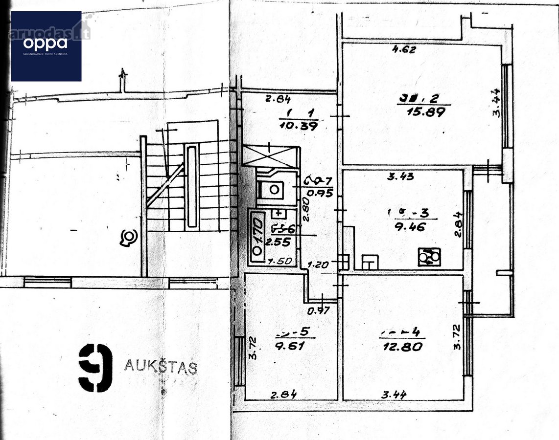 Parduodamas erdvus 3 kambarių butas Vilniaus - nuotraukos Nr. 22