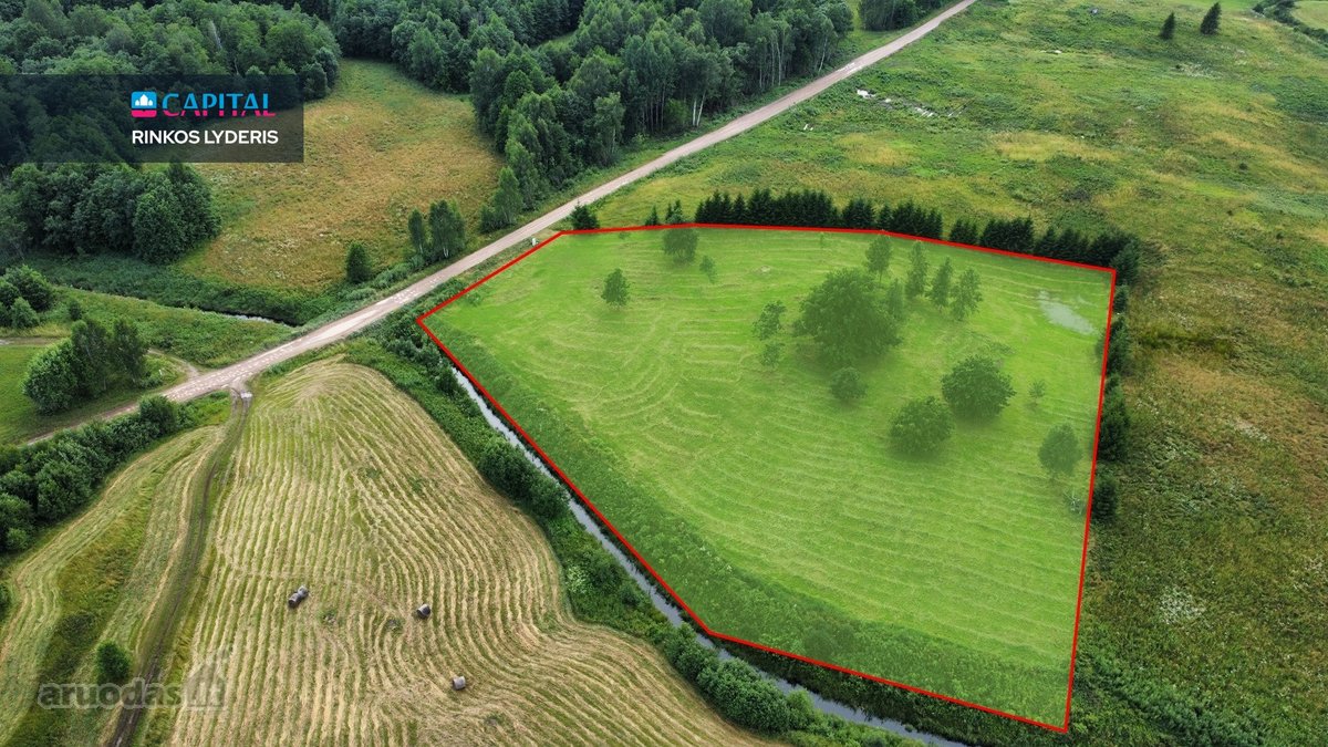 Parduodamas 1,15 Ha Namų Valdos Sklypas Su - nuotraukos Nr. 5