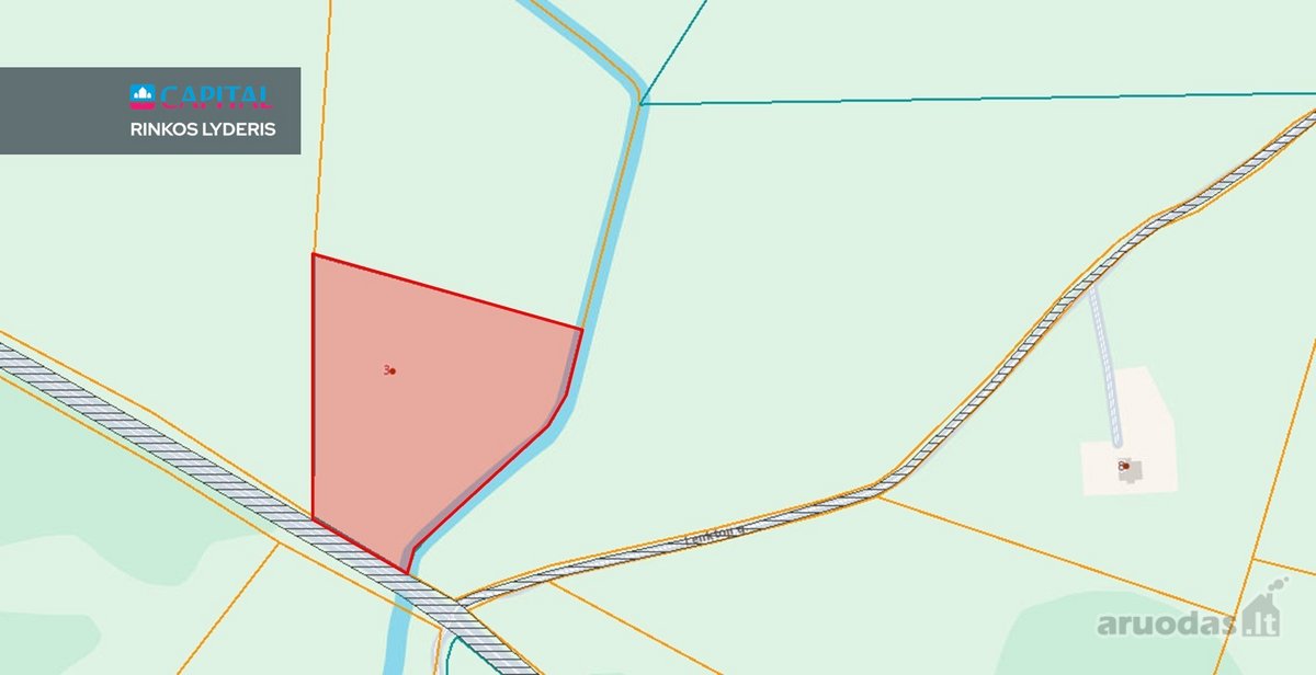 Parduodamas 1,15 Ha Namų Valdos Sklypas Su - nuotraukos Nr. 6