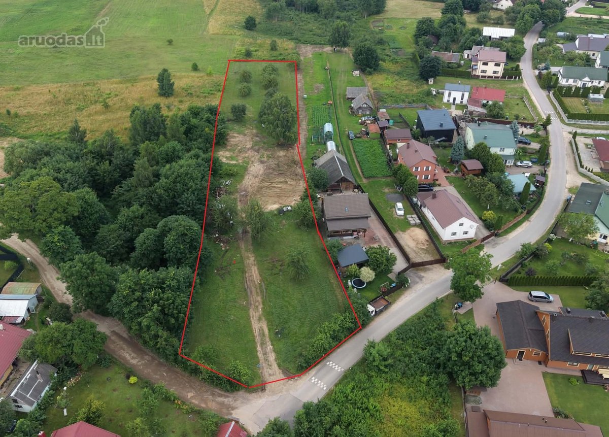 Parduodami namų valdos sklypai Didžiuosiuose