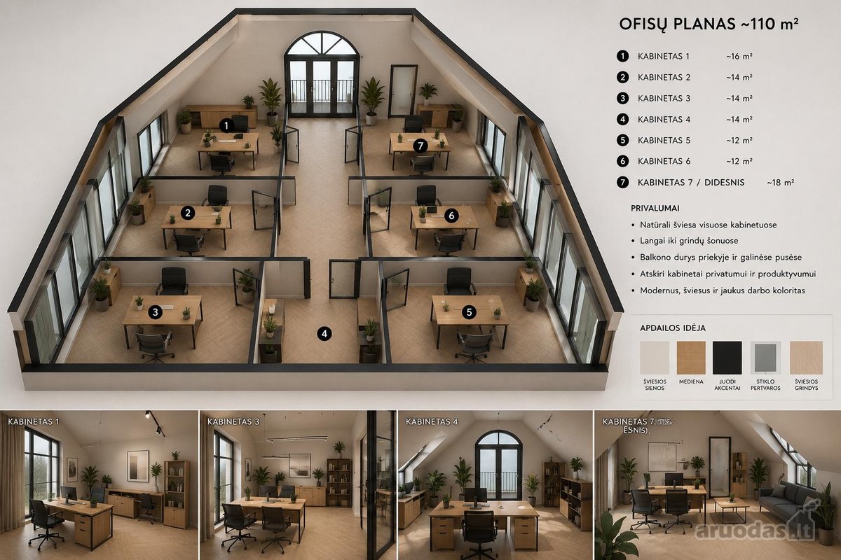 Unikalios 500 m² komercinės – gyvenamos - nuotraukos Nr. 31