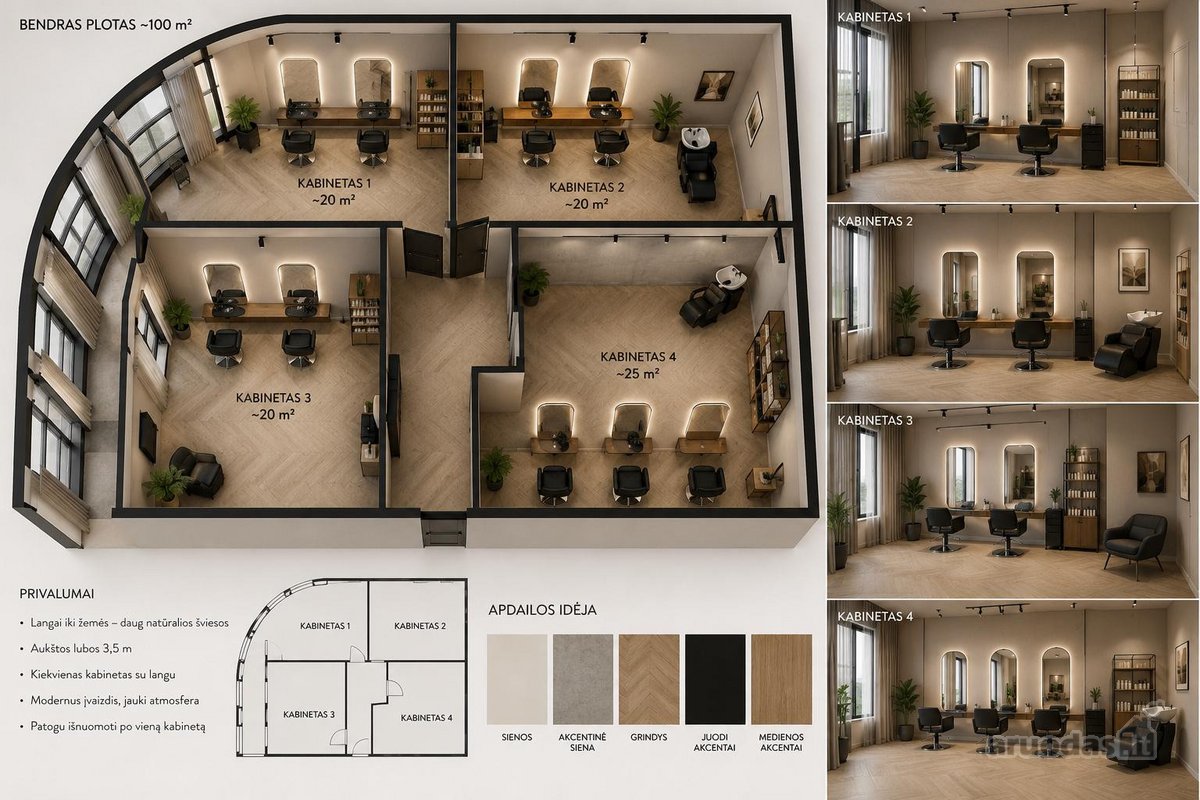Unikalios 500 m² komercinės – gyvenamos - nuotraukos Nr. 67