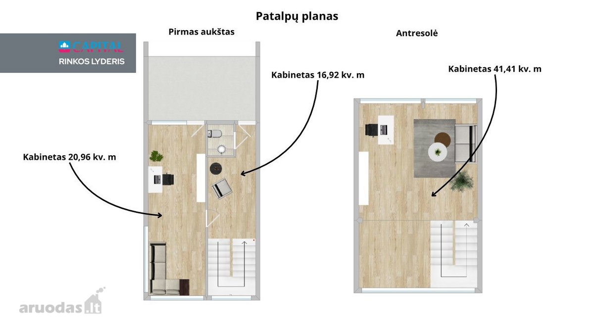 Parduodamos Administracinės Patalpos - nuotraukos Nr. 10