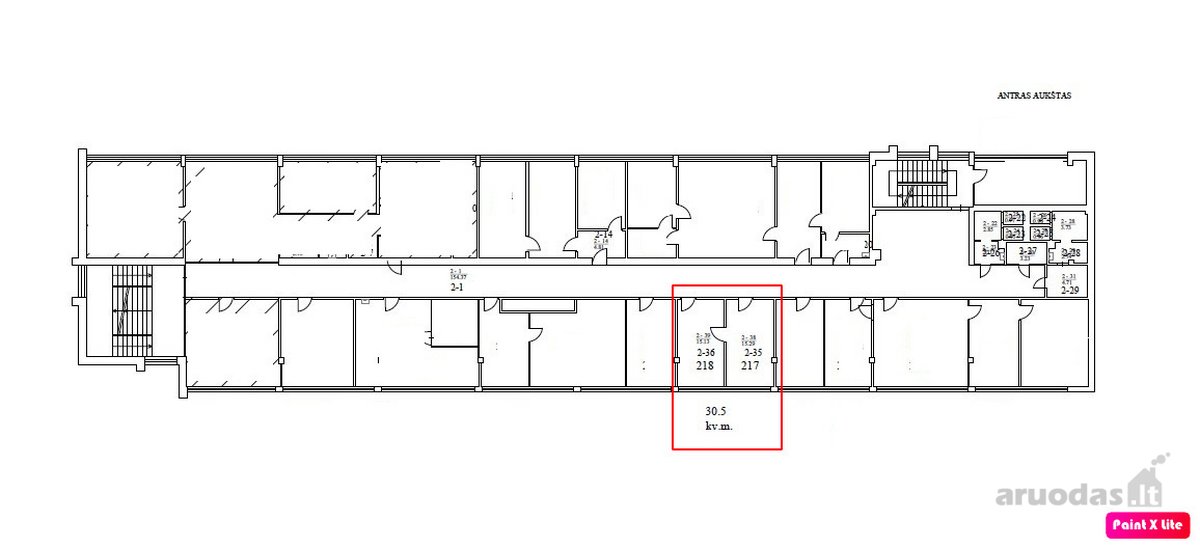 Išnuomojamos nuo 16 m² - 176 m² - nuotraukos Nr. 3