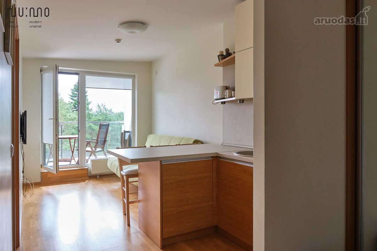 Apartamentai Vanagupėje  14 M² Terasa  ~800 - nuotraukos Nr. 8
