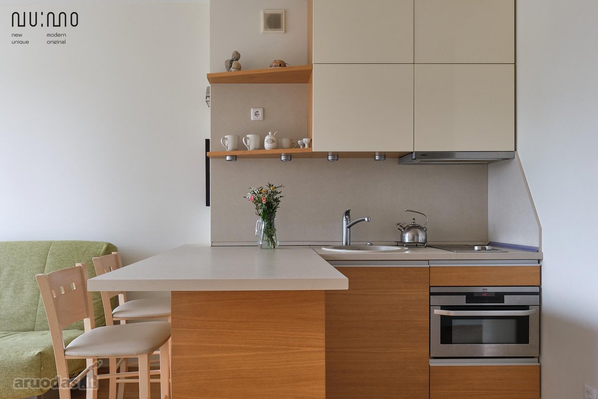 Apartamentai Vanagupėje  14 M² Terasa  ~800 - nuotraukos Nr. 6