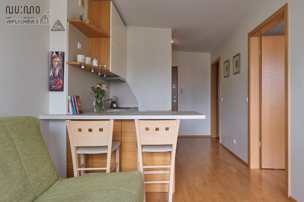 Apartamentai Vanagupėje  14 M² Terasa  ~800 - nuotraukos Nr. 7