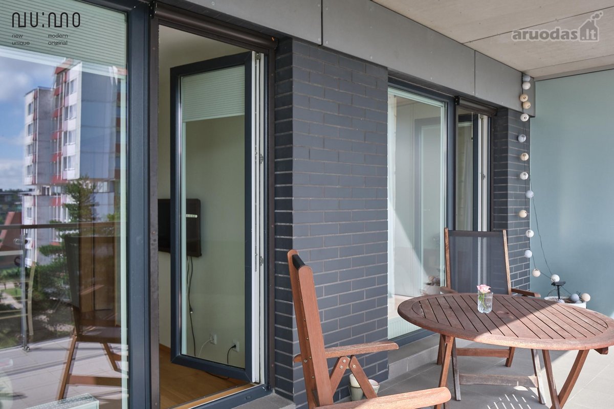 Apartamentai Vanagupėje  14 M² Terasa  ~800 - nuotraukos Nr. 11