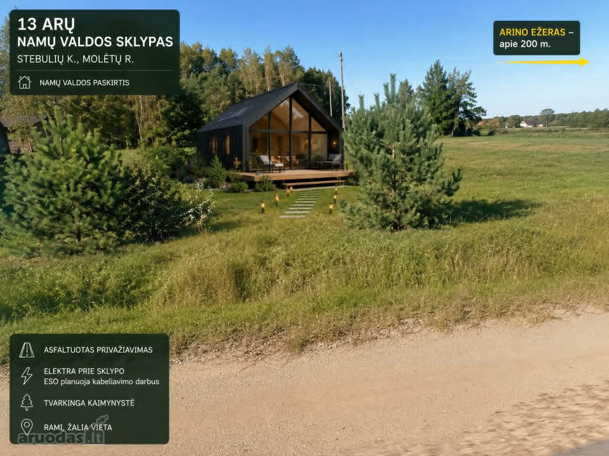 Nuosavas Kampelis Molėtų Krašte – Vos Už 9 500 €! - nuotraukos Nr. 4