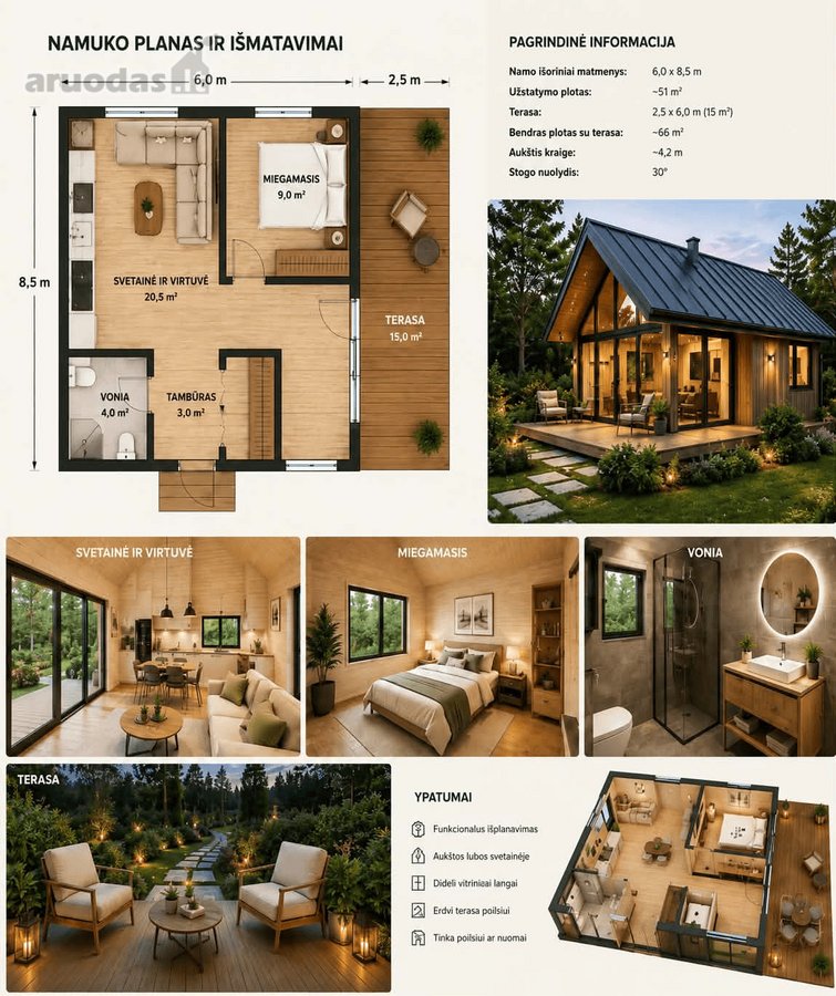 Nuosavas Kampelis Molėtų Krašte – Vos Už 9 500 €! - nuotraukos Nr. 6