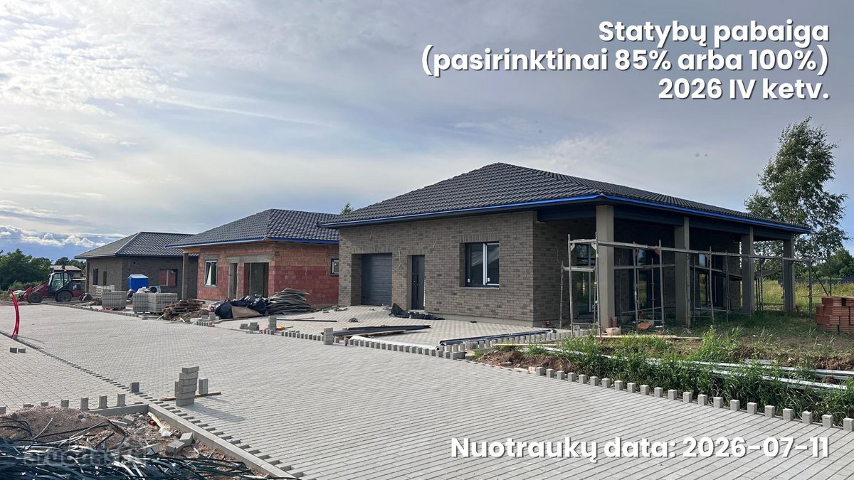 Parduodami kokybiški A++ klasės vieno aukšto - nuotraukos Nr. 2