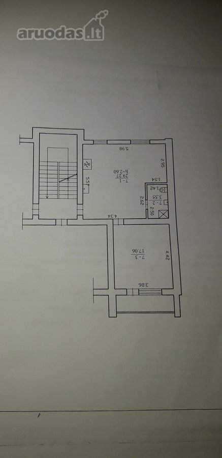 	butas nuomojamas su baldais, buitine - nuotraukos Nr. 2