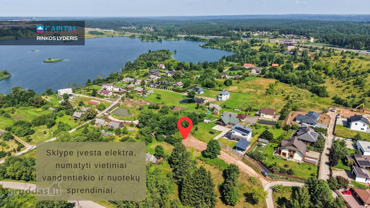 Sklypas su statybos leidimu prie ežero – vos - nuotraukos Nr. 4