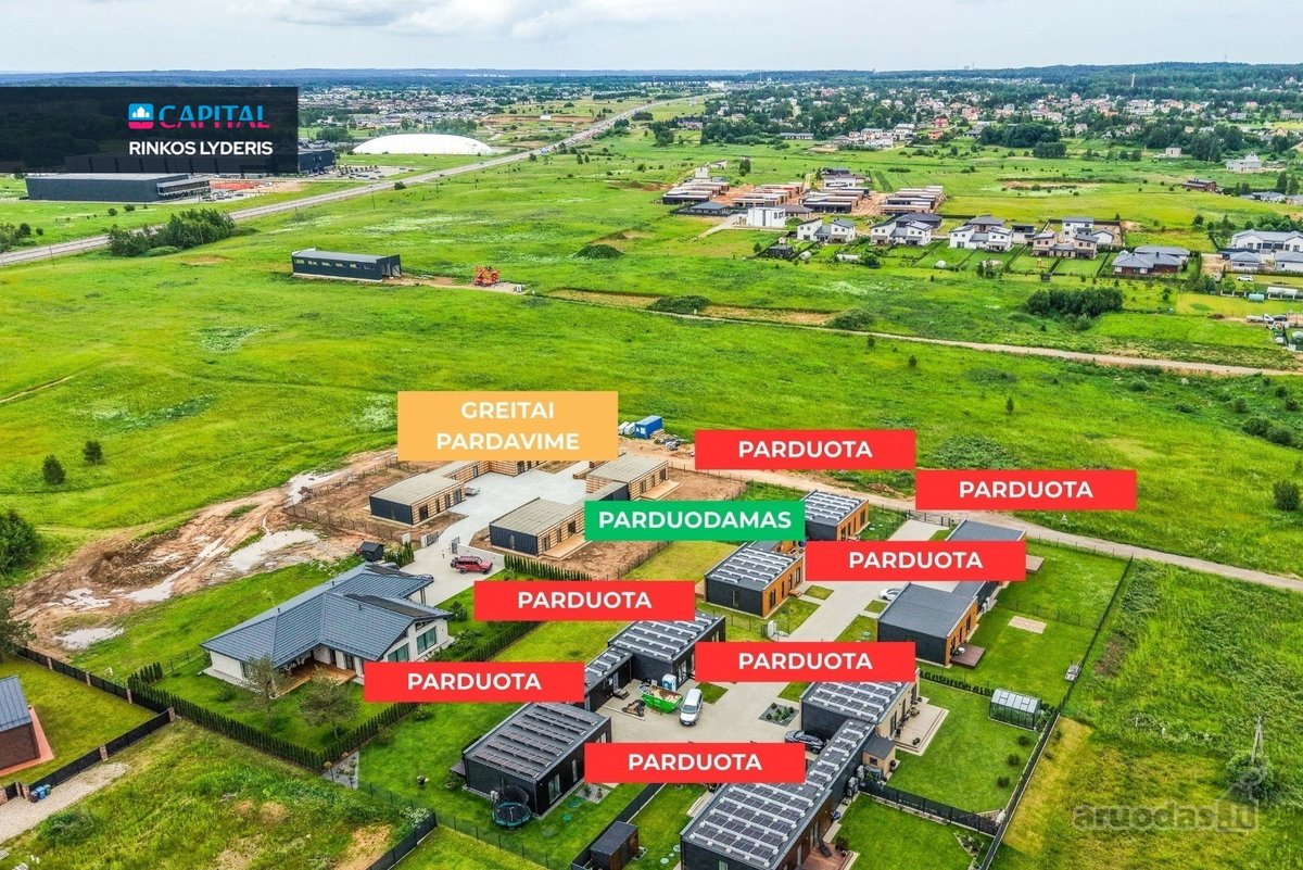 Parduodamas Modernus A++ Energetinės Klasės - nuotraukos Nr. 38