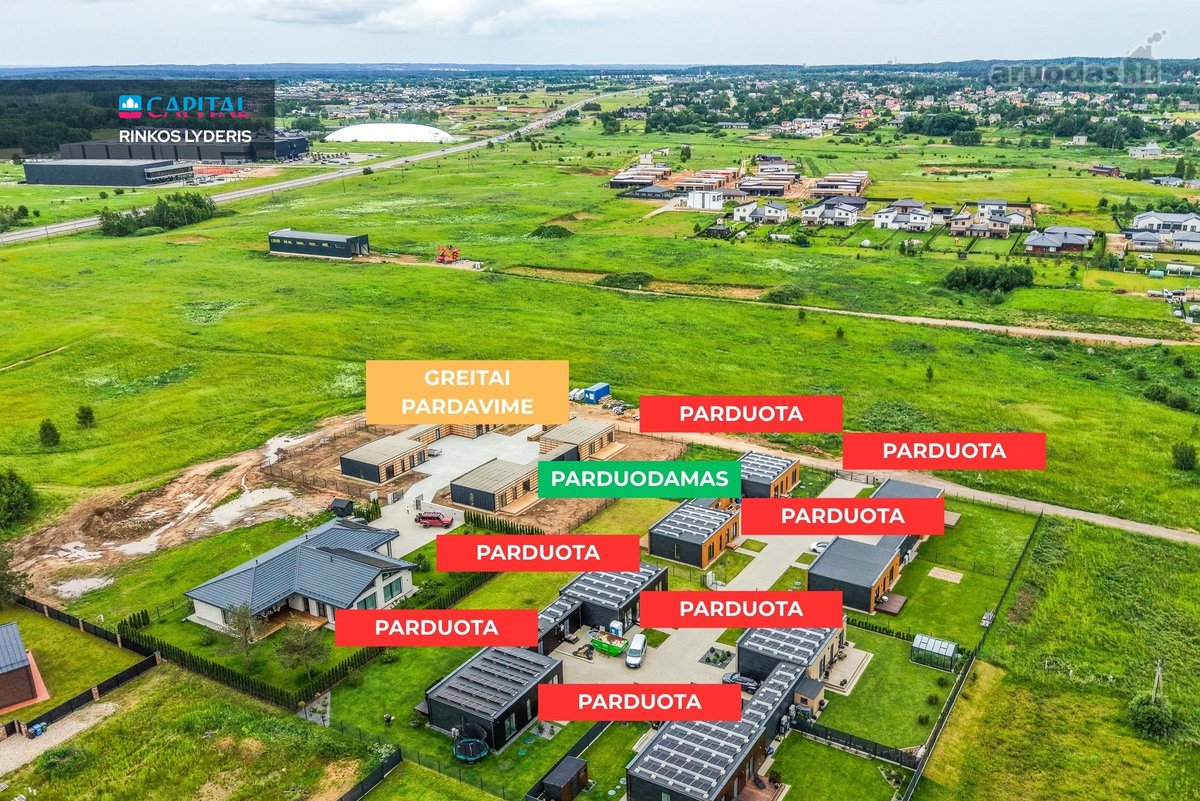 Parduodamas Modernus A++ Energetinės Klasės - nuotraukos Nr. 38
