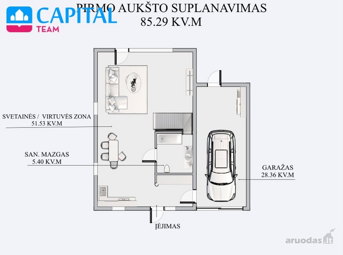 Ramioje Ir Vaizdingoje Aplinkoje, Netoli - nuotraukos Nr. 20