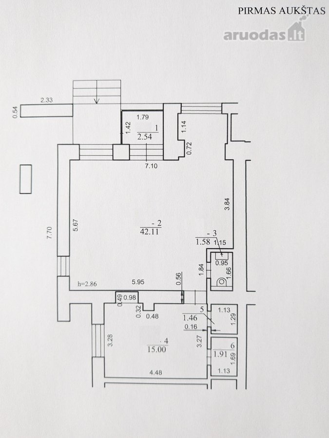 Suremontuotos 65 Kv.m Administracinės - nuotraukos Nr. 5