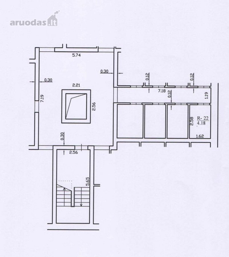Išskirtinis dizainerio įrengtas 3 kambarių - nuotraukos Nr. 52