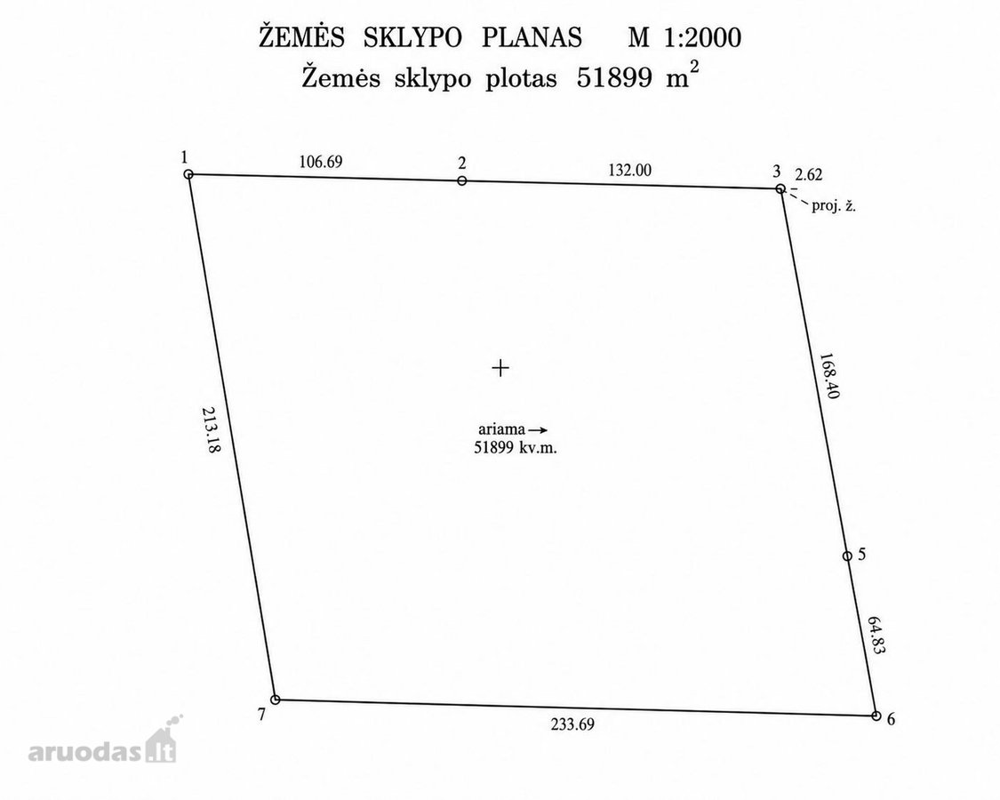 Parduodama Sodybavietė Su 8,81 Ha Žemės – - nuotraukos Nr. 3