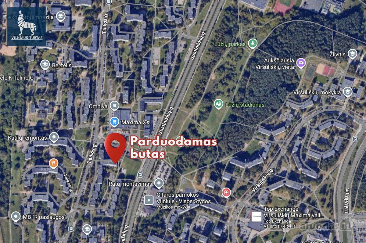 Parduodamas šviesus 2 kambarių butas - nuotraukos Nr. 17