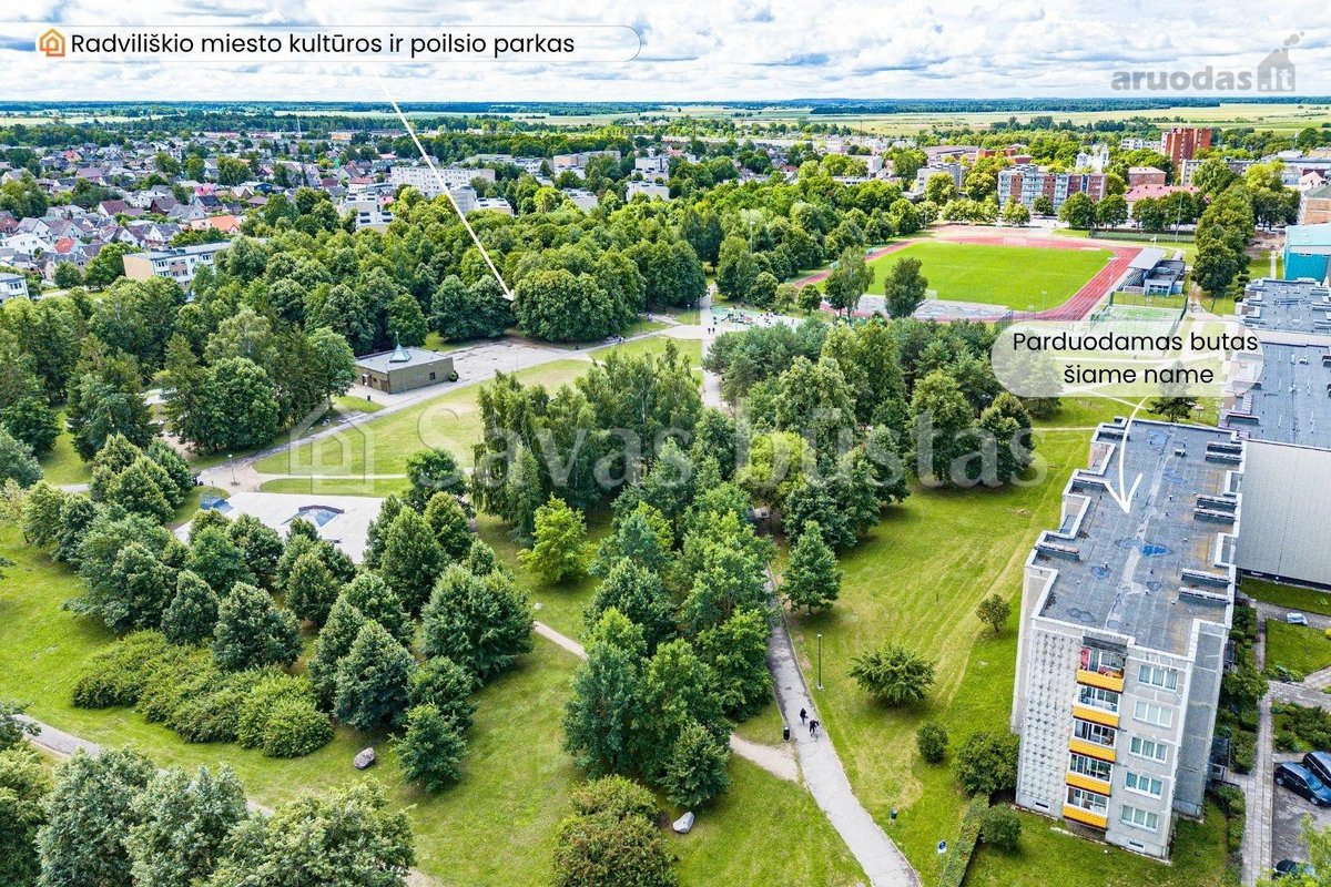 Parduodamas 2 kambarių butas 2 - ame aukšte, - nuotraukos Nr. 17