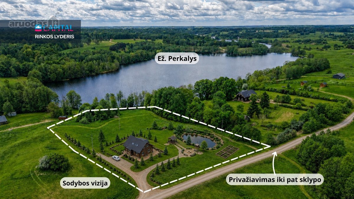 Vienoje gražiausių Lietuvos vietų šalia ežero - nuotraukos Nr. 3