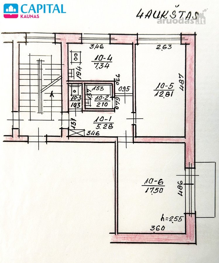 Parduodamas 2 K. Butas - Vytauto G. 14, Prienuose. - nuotraukos Nr. 13