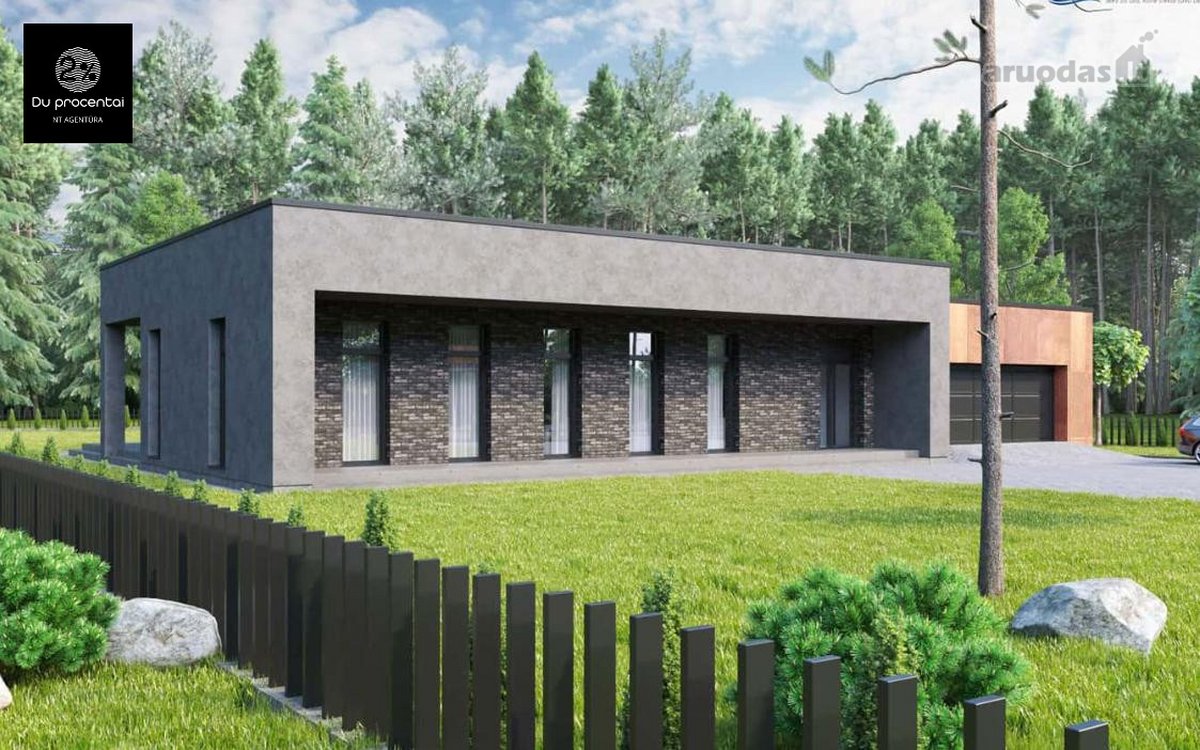 Parduodamas 20 Arų Sklypas Su Namo Projektu - nuotraukos Nr. 6