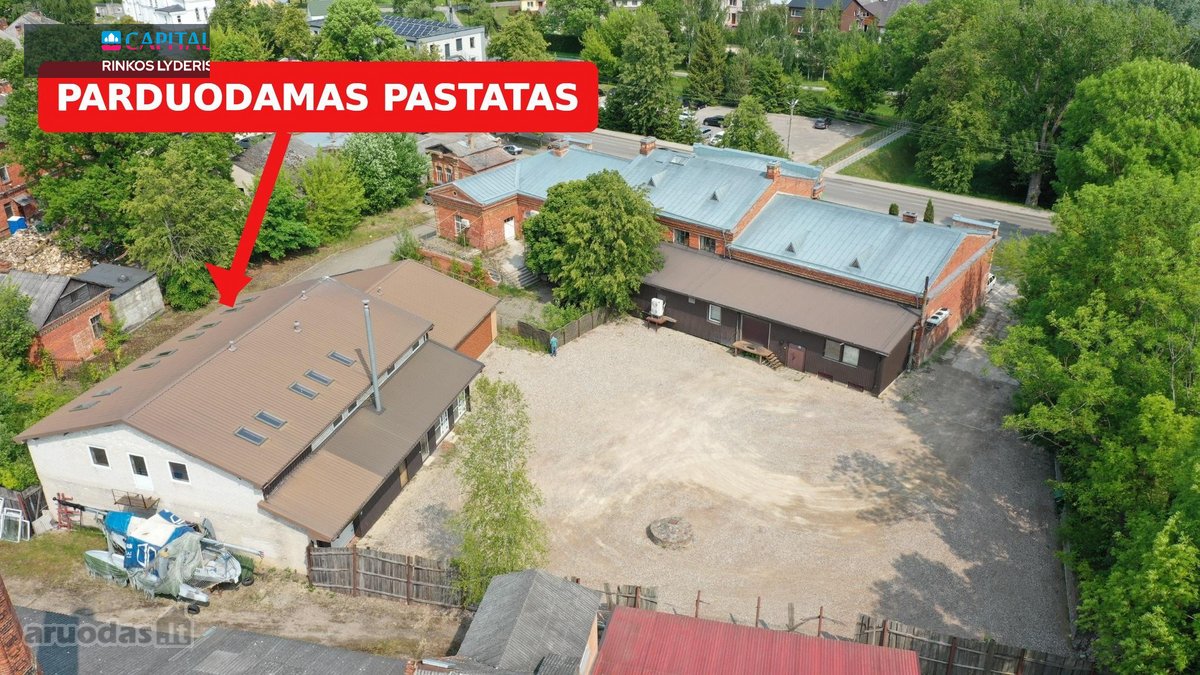 Parduodamas pastatas 459.24 kv.m., Vytauto g. - nuotraukos Nr. 3