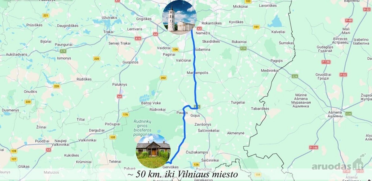 Parduodama Autentiška Rąstinė Sodyba Su - nuotraukos Nr. 35
