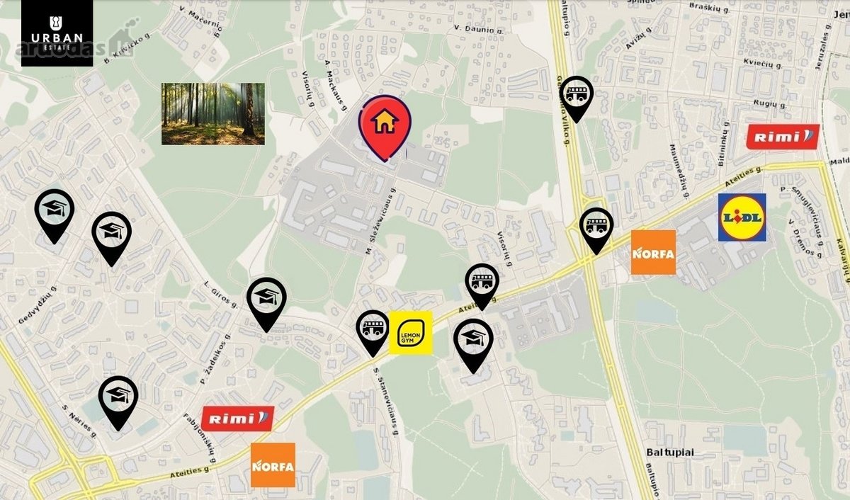 Stilingai Ir Šviesiai Įrengtas Butas Naujame - nuotraukos Nr. 26