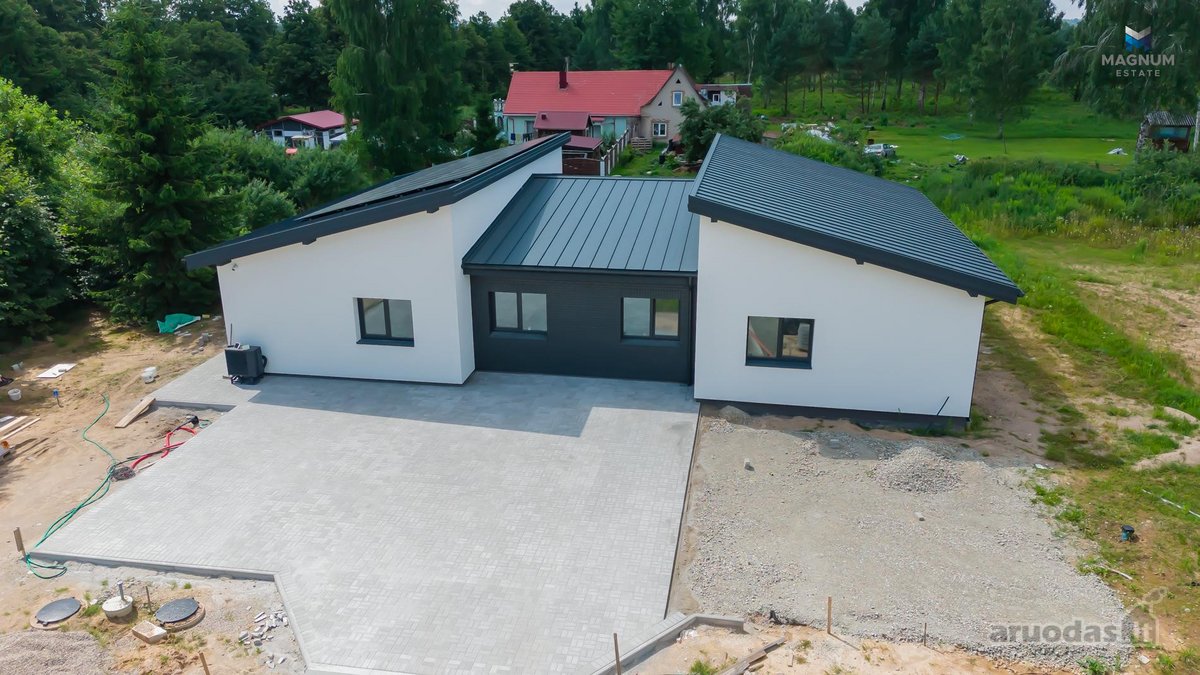 Modernus A++ klasės vieno aukšto namas šeimai - nuotraukos Nr. 5