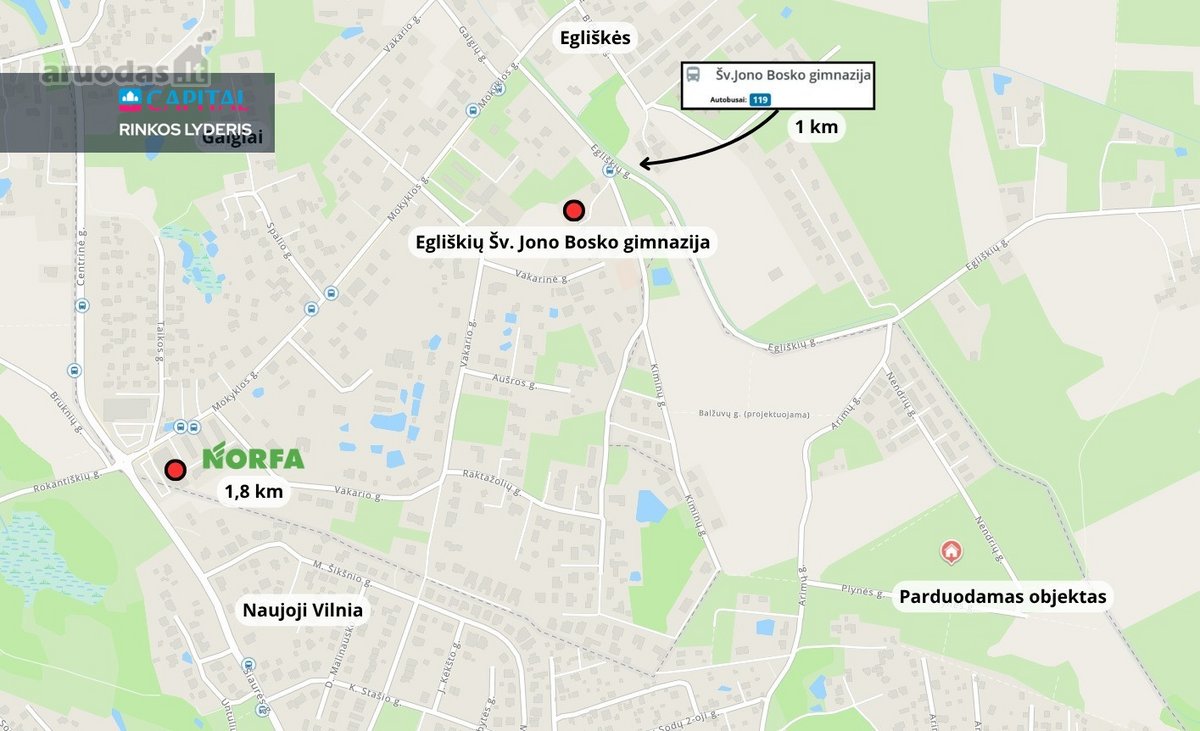 Parduodamas sklypas Vilniuje, Plynės g. 26. - nuotraukos Nr. 9