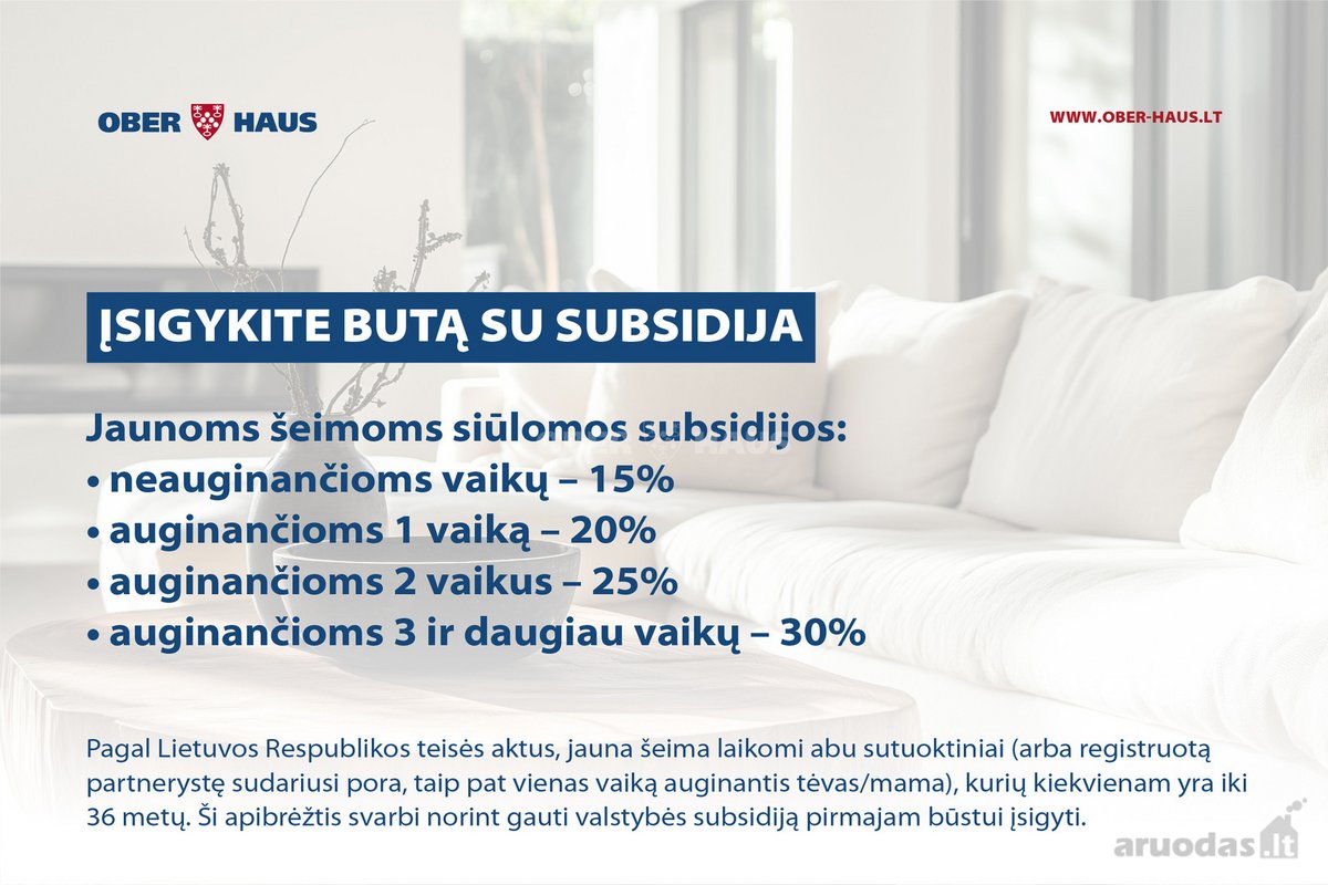 Parduodamas Išskirtinis 3 Kambarių Naujos - nuotraukos Nr. 2