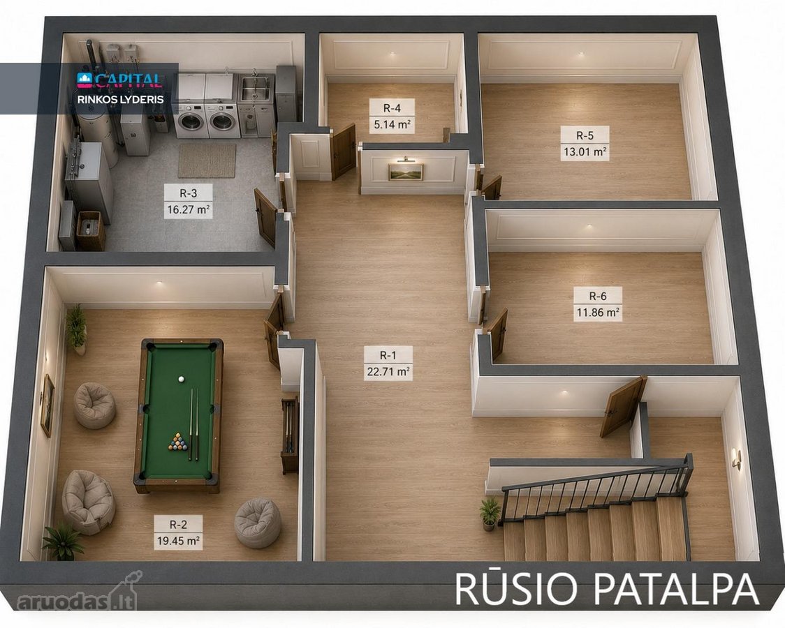 Individualus namas beveik miesto centre – - nuotraukos Nr. 50
