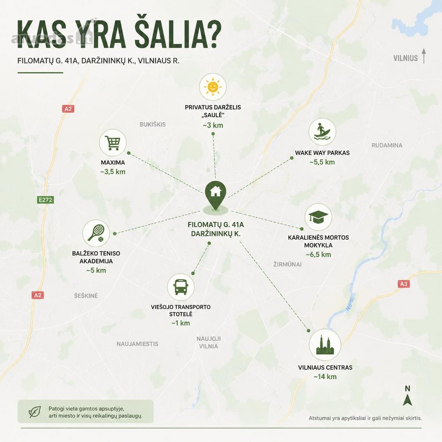 Parduodamas A Klasės Namas Vilniaus R., - nuotraukos Nr. 20