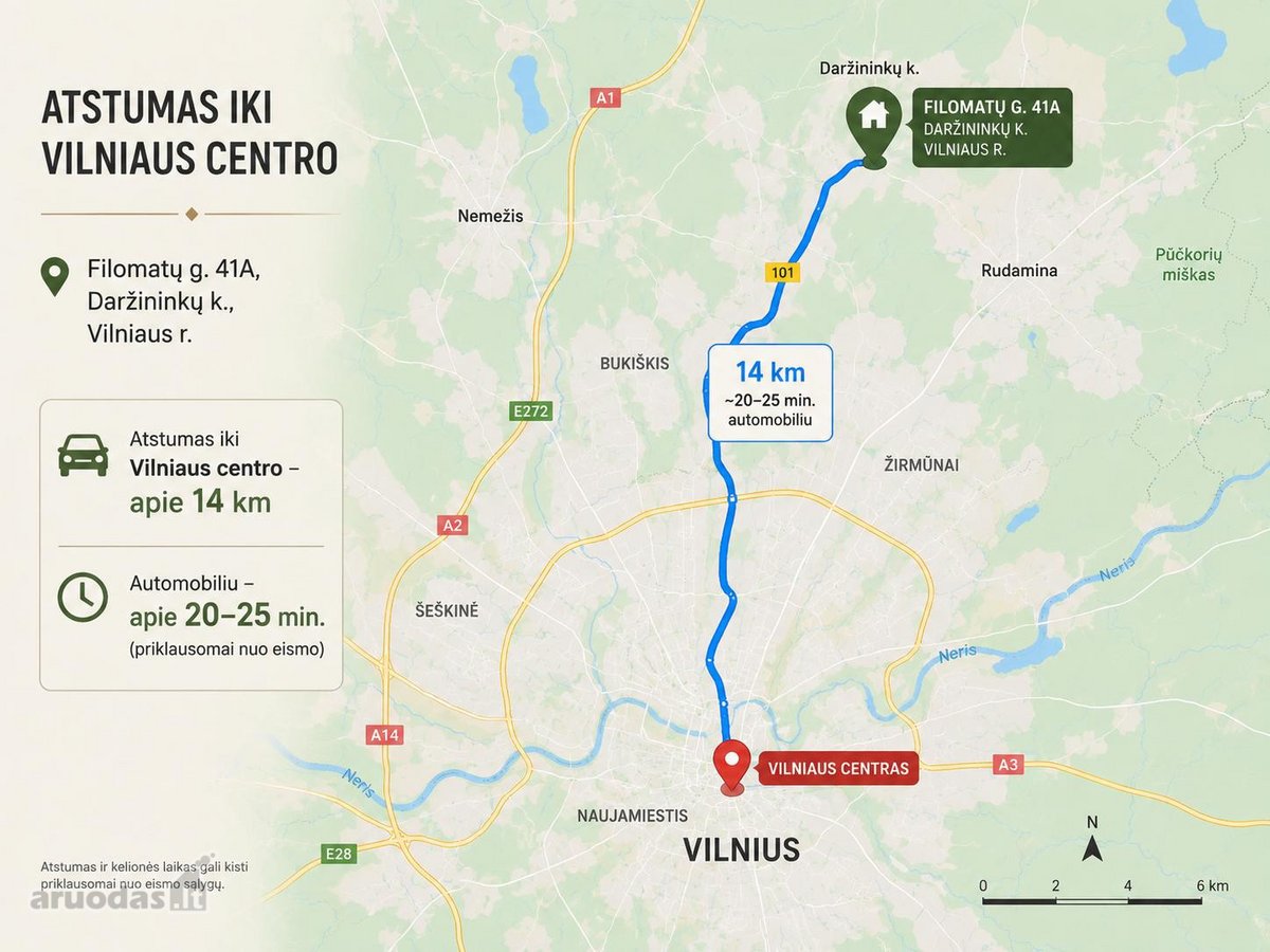 Parduodamas A Klasės Namas Vilniaus R., - nuotraukos Nr. 19