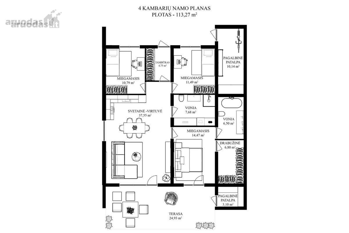 Elektrėnų rajone, Abromiškių km. planuojamas - nuotraukos Nr. 11