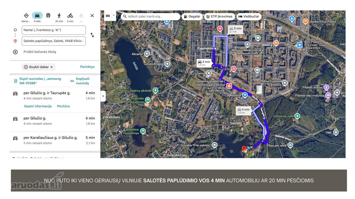  Parduodamas 3 kambarių butas Pilaitėje: - nuotraukos Nr. 36
