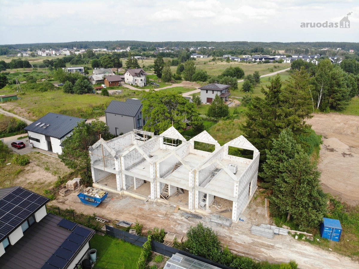 Modernus kotedžas Mažųjų Gulbinų ramybėje – - nuotraukos Nr. 11